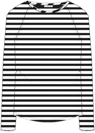 Smith & Soul Basic Sweat Raglan Striped - L