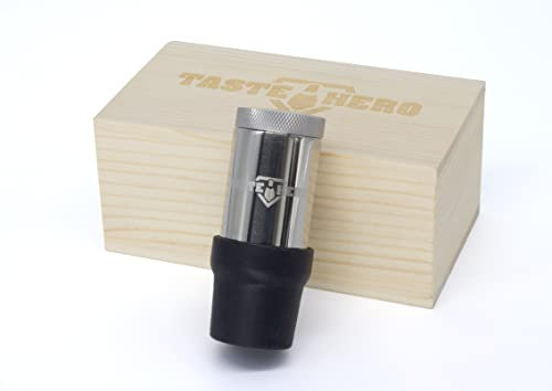 Taste Hero Dekantierausgießer, Weinbelüfter, Wein Verschluss, Dekanter, Die Höhle der Löwen, Flaschenaufsatz