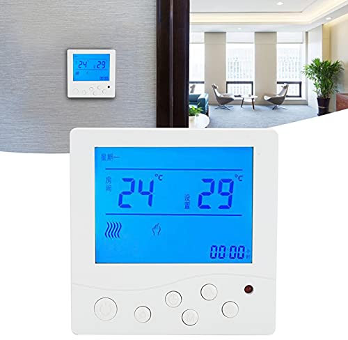 AC220V 3A 8802RH Termostato programable Pantalla LCD Controlador de calefacción por Suelo Radiante Sistemas de Control de Temperatura de Aire Acondicionado Inteligente HVAC 5 ℃-45 ℃