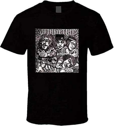 Cotton Jethro Tull Mens T Shirt Size L