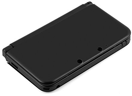 Komplettes Gehäuse, Reparaturteile, Komplettes Ersatz-Cover-Shell-Kit für 3DS XL, Schwarz (Schwarz)