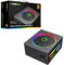 GameMax RGB 850W Pro Modular 80 Plus Gold Power Supply With 14cm ARGB Fan | Black