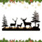 Kerzenhalter Adventskranz Schwarz für 4cm Teelicht, Kerzenständer Metall Modern, Adventskerzenhalter Ohne Dorn für DIY Kerzenhalter Adventskranz Deko Weihnachten Kerzenteller Tisch Deko (#3)