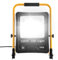 SUBTLETY 100W LED Baustrahler Baustellen Arbeitsstrahler mit 3m Netzkabel & U-Form Stativ Strahler für Arbeitsbeleuchtung IP66 Wasserdicht Fluter Arbeitsleuchte für Innen- & Außenbereich (Kaltweiß)