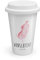 Mr. & Mrs. Panda Personalisierter To Go Becher Axolotl Tanzen - Personalisierte Geschenke, Bambus Becher To Go Mit Namen, Lurche, Reisebecher Mit