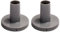 TopHomer Lot de 2 connecteurs de crépine 11070 pour raccords de piscine de 3,8 cm (gris)