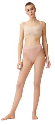 ITEM m6 Strumpfhosen Damen – Stützstrumpfhose Damen 15 DEN transparent – Kompressionsstrumpfhosen Shape Tights mit Push Up Effekt, Invisible Slip Panty, figurformend und formstabil