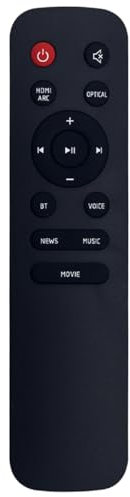Reemplazo de Control Remoto for Barra de Sonido de Cine en casa JBL SB120 SB140 SB170