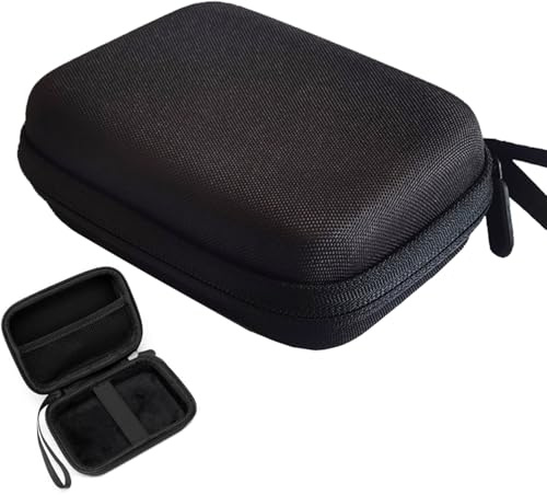 Goodshop001 Tragbare Reisen Hart Taschen Schutzhülle Hülle kompatibel mit TP-Link M7350 M7450 M7650 mobiler WLAN Router WiFi Hotspot Schwarz