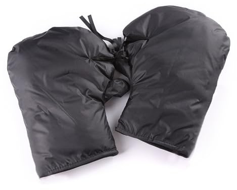 Oxxggkao 1 Paar Kinder Stateboard-Handschuhe, Winter, warme Fäustlinge, Fahrrad, Handmuff für Kinder, Balance, Auto, Radfahren, Handmuffs, Winter