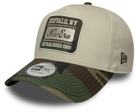 New Era Trucker Cap A-Frame – Sommer Mesh Cap mit Logo-Patch vorne – Stylische Snapback Cap für Herren & Damen – Verstellbar