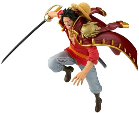 Banpresto GOL D. RogerOne Piece Actionfigur - Battle Record Collection 17 cm - PZ71190P Mehrfarbig - Sammelfigur - Ideal für Anime-Fans