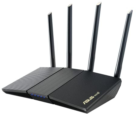 ASUS RT-AX3000S - Enrutador Extensible de Doble Banda WiFi 6, Protector instantáneo, programación de Control Parental, VPN incorporada, Compatible con AiMesh