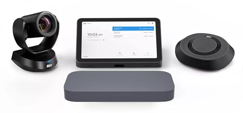 ASUS Google Meet GQE20A・Large Room Kit・Kit für Videokonferenzen (Freisprechgerät・Touchscreen-Konsole・PTZ-Kamera) (90MS02U2-M00040)