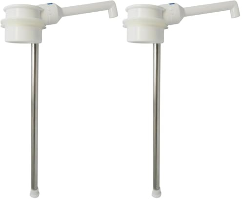 alfi 9111.000.012 Original Ersatzteil Steigrohr mit Auslaufhahn, Dichtungsring und Glasschutzgummi für Getränkespender 0987 2,2 l (Packung mit 2)