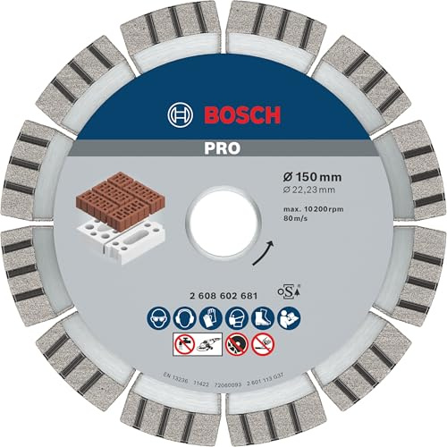 Bosch 2608602681 Diamond Cutting Disc Best for Abrasive