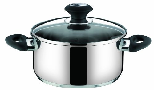 Tescoma 728224 Presto Casseruola con Coperchio, Diametro 24 cm, 5.0 l