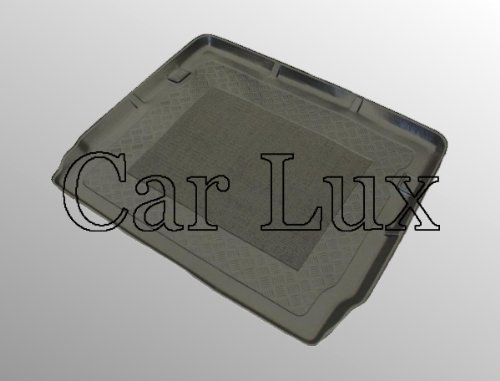 Car Lux AR00762 - Alfombra Bandeja Cubeta Protector cubre maletero a medida y antideslizante para Peugeot 5008 desde 2009-