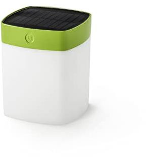 Konstsmide Assisi Solar-Tischleuchte grün 1W 100/40/10lm 3000K