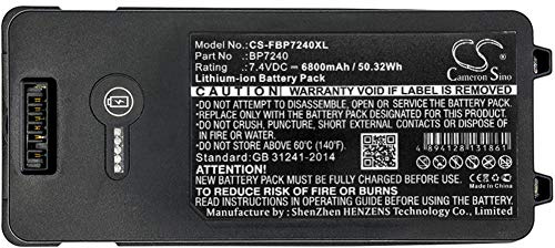 CS-FBP7240XL Akku 6800mAh Kompatibel mit [Fluke] 753, 754, 754 VIP1, VIP2 Ersetzt BP7240
