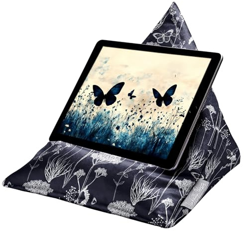 Izabela Peters Luxury Velvet Cushion Stand | For iPad, Tablet, Phone Holder | Book Stand | Inby Field