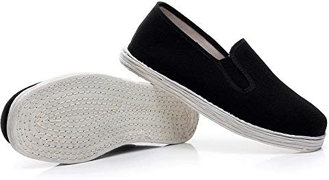 Zapatos de Artes Marciales Kung Fu Tai Chi con Suela de Algodón (Numeric_40)