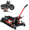 Berkalash Motorrad Hebebühne, Motorradheber 680 kg Hydr, Motorradhebebühne, schwarz-rot Hebebühne Montagebock