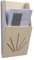 Briefablage aus Holz - Briefhalter für den Flur oder Büro - 14x27x6cm (LxHxT) Briefe sortieren Organizer Aufbewahrung
