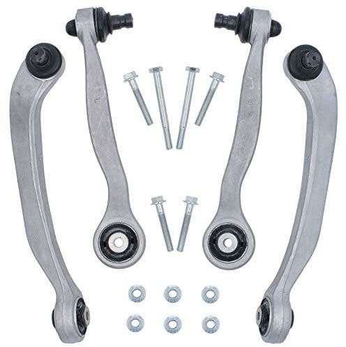 GEPCO 4-tlg Querlenker Satz Vorne Oben Links Rechts kompatibel mit Audi A6 4F C6 Avant Allroad 2.0 2.7 3.0 4.2 S6 A8 VW Phaeton 5.0 6.0 W12 V6 V8 V10