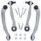 GEPCO 4-tlg Querlenker Satz Vorne Oben Links Rechts kompatibel mit Audi A6 4F C6 Avant Allroad 2.0 2.7 3.0 4.2 S6 A8 VW Phaeton 5.0 6.0 W12 V6 V8 V10