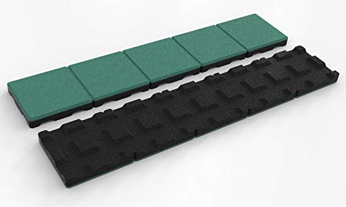 RDX Racedesign Secuplay XL Gummi Mähkante - 100x20x3,6cm - Grün - Einzelstück