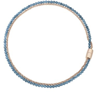 Breil Juwel Sammlung MAGNETICA SYSTEM, HALSKETTEN aus DAMEN in FARBIGER STAHL Farbe ROSE GOLD messen 45 mit ACHATSTEIN - TJ3014
