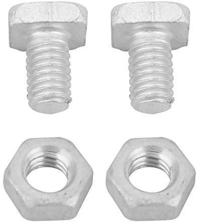 Omabeta Greenhouse Repair Kit Nuts Bolts Set Includes 50pcs Aluminium Nuts + 50pcs Bolts Tool Accessory Set for Greenhouse