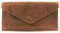 00 Women's Real Leather Envelope Clutch Evening Bag Ladies Suede Shoulder Handbag Metal Zip Closure Bag Ladies Party Handbag Women Hangout Shoulder Bag (Brown)