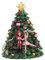 Elanze Designs Ballett Weihnachtsbaum Musical Carousel Plays Nussknacker Suite