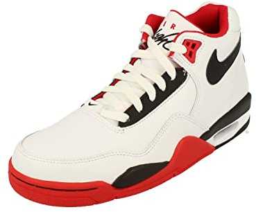 NIKE Flight Legacy Men's Trainers BQ4212 (White/Black/University Red 100) UK 10 (EU 45)