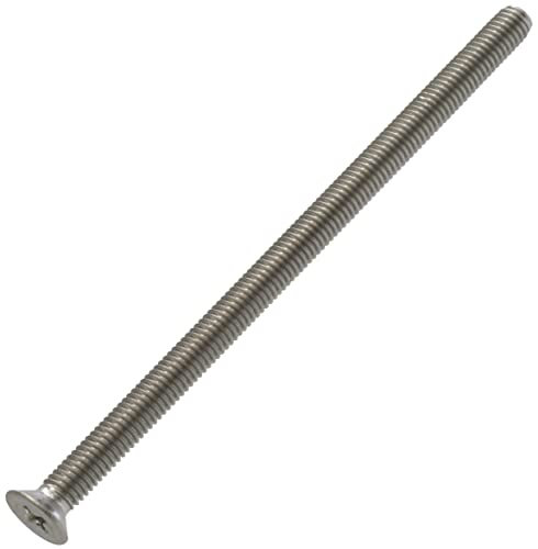 AERZETIX - C59560 - Satz von 5 Metallschrauben M5x90 mm mit senkkopf - PH2-schlitz - DIN 965 - edelstahl A2 - metrisches standardgewinde - schraubendreher für die montage befestigung