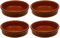 Cosy & Trendy COUPELLE Creme Brulee D8 Set 4(Terracotta) H1.8 CM