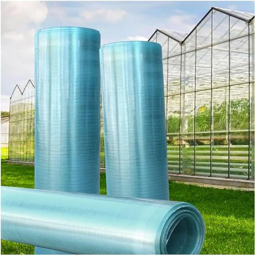 Polycarbonat Dach Spitze Draussen Transparent Isolierung Plastik Pavillon überdachung 0,8 Mm Tageslicht Blatt Einfach Zu Biegen Und Schneiden Für Grün Haus Garten Hütt(Size:39.4''x26.3',Color:Löschen)