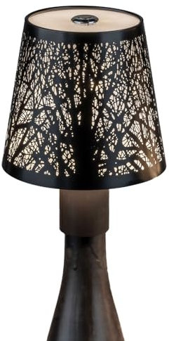 formano Moderne LED Touch Lampe Baum Flaschenaufsatz Stehlampe USB 3 Lichtmodi