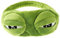 Grüner Frosch 3D Augenmaske Abdeckung Frosch Schlaf Lidschatten Weicher Fluff Cartoon Schlafendes Auge Blinder Reisebüro Snap Frosch Augenmaske Abdeckung zum Schlafen