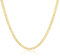 Mary & Jules Halskette Damen Gold aus recyceltem 925 Sterling Silber, vergoldet - Kette Gold 45 cm für Frauen & Mädchen, Kette Damen, hautverträglich & langlebig