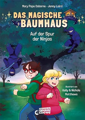 Das magische Baumhaus (Comic-Buchreihe, Band 5) - Auf der Spur der Ninjas: Reise mit Anne und Philipp in die Zeit des alten Japans - Comic-Buch für Kinder ... (Das magische Baumhaus – Comic-Buchreihe)