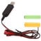 Kingke USB 5V2A Auf 3V Stromkabel Für 2X 1 5V LR6 AA Eliminatoren Für Elektronisches Spielzeug Fernbedienung Netzadapter