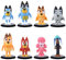 BLY1 Cake Toppers, Toy Set, Figures Set, Cake Decoration, Party Decorations Birthday Cake Topper Kid Birthday Cake Decorations, Party Supplies for Boys Girls Kids Animals Toy Set 2-8cm