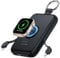 RORRY Power Bank with Built in USB-C/iOS Cables, 10000mAh PD 20W Portable Charger with 3 Outputs, Powerbank Fast Charging Compatible with iPhone 16/15/14 Series, Samsung, Apple Watch and AirPods