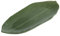 IMIKEYA Assiette À Sushi Japonaise en Céramique en Forme De Feuille Assiette Décorative pour Sashimi 37 Cm Verte