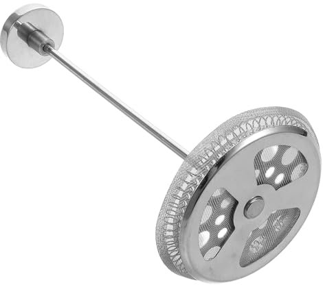 Didiseaon 1Set Stainless Steel Coffee Maker Accessories Set Complete Filter Kit with Press Handle and Precision Mesh for Espresso and Tea Brewing Capacity