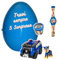 Pasqualone Osterei für Kinder, mit Überraschungen, Plüsch und Spielzeug, 5 Stück (Pawpatrol)
