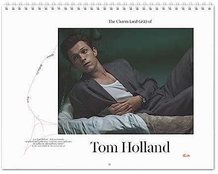 Tom Holland Vol.2-2027 Wall Calendar